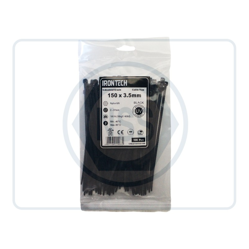 Cable Tie Nylon PA6 Black Cable Tie Nylon PA6 Black